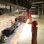 Looking down from Mezzanine loft