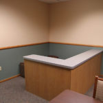Suite 302 reception desk